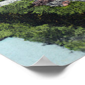 Uitzicht van een Diamond MineOroville, CA Poster (Hoek)