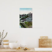 Uitzicht van een Diamond MineOroville, CA Poster (Keuken)