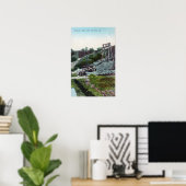 Uitzicht van een Diamond MineOroville, CA Poster (Thuiskantoor)
