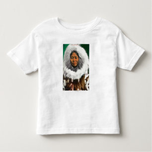 Uitzicht van een Eskimo Beauty Kinder Shirts
