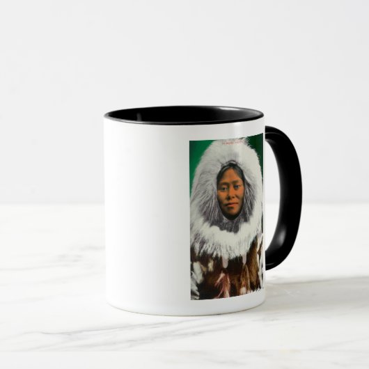 Uitzicht van een Eskimo Beauty Mok (Voorkant rechts)