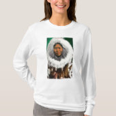 Uitzicht van een Eskimo Beauty T-shirt (Voorkant)