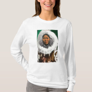 Uitzicht van een Eskimo Beauty T-shirt