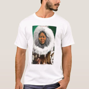 Uitzicht van een Eskimo Beauty T-shirt