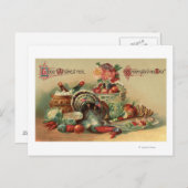 Uitzicht van een feest briefkaart (Voorkant / Achterkant)