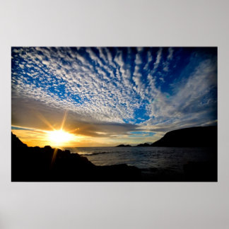 Uitzicht van een fotograaf poster