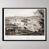 Uitzicht van een Franse falanstery Poster (Voorkant)