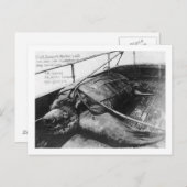 Uitzicht van een gigantische Zee schildpad in geva Briefkaart (Voorkant / Achterkant)