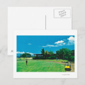 Uitzicht van een Groen bij de Royal Kaanapali Golf Briefkaart (Voorkant / Achterkant)