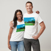 Uitzicht van een Groen bij de Royal Kaanapali Golf T-shirt (Unisex)