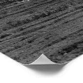 Uitzicht van een grote stoomploeg poster (Hoek)