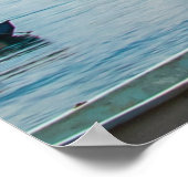 Uitzicht van een historische Victoriaans gepantser Poster (Hoek)