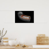 Uitzicht van een hoekballon in een slagader poster (Keuken)