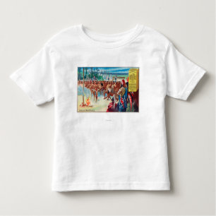 Uitzicht van een Indische Dans, Maizena Product Ad Kinder Shirts