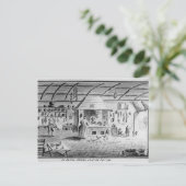 Uitzicht van een Italiaanse keuken in Lerici Briefkaart (Staand voorkant)