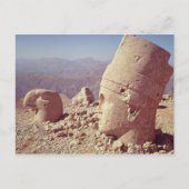 Uitzicht van een kolossaal hoofd en een adelaar briefkaart (Voorkant)