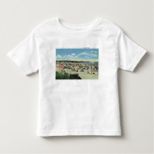 Uitzicht van een kruising van Craigville Beach Kinder Shirts
