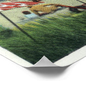 Uitzicht van een kruising van Craigville Beach Poster (Hoek)