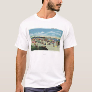 Uitzicht van een kruising van Craigville Beach T-shirt