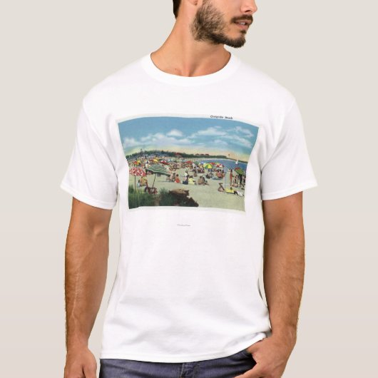 Uitzicht van een kruising van Craigville Beach T-shirt (Voorkant)