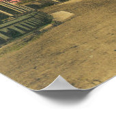 Uitzicht van een model-T Ford op de Boulevard Poster (Hoek)