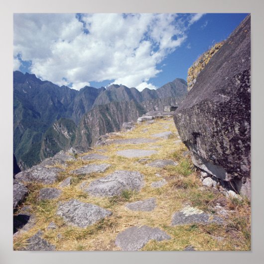 Uitzicht van een neerslag poster (Voorkant)