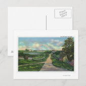 Uitzicht van een oude Kaapskuit Briefkaart (Voorkant / Achterkant)