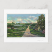 Uitzicht van een oude Kaapskuit Briefkaart (Voorkant)