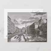 Uitzicht van een processie in de Graben Briefkaart (Voorkant / Achterkant)