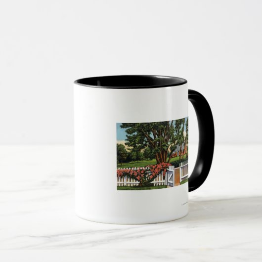 Uitzicht van een Quaint Residence Mok (Voorkant rechts)