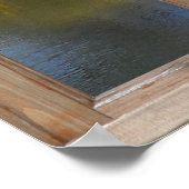 Uitzicht van een raam poster (Hoek)