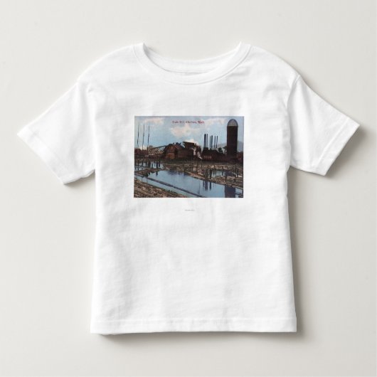 Uitzicht van een slavenziekte kinder shirts (Voorkant)