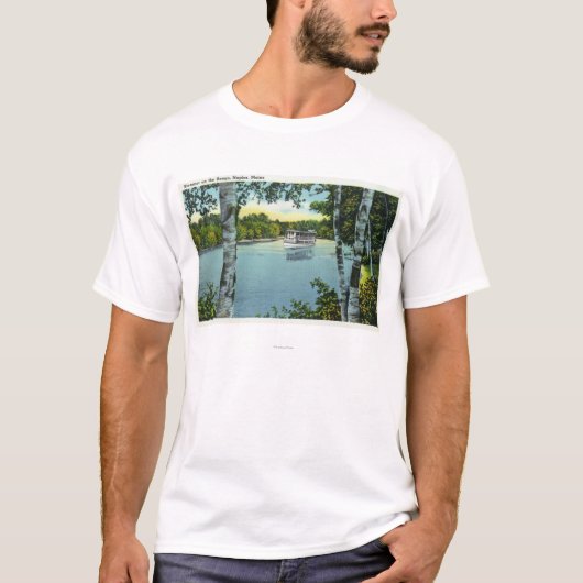 Uitzicht van een Steamer op de Songo T-shirt (Voorkant)