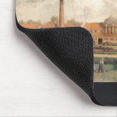 Uitzicht van een suikerfabriek muismat (Hoek)