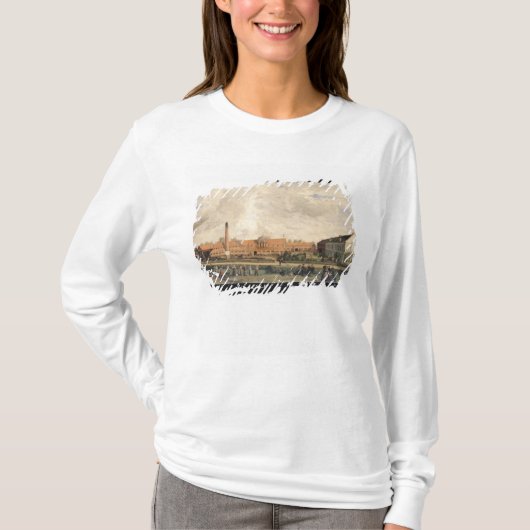 Uitzicht van een suikerfabriek t-shirt (Voorkant)