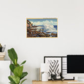 Uitzicht van een typische Shoreline Poster (Thuiskantoor)