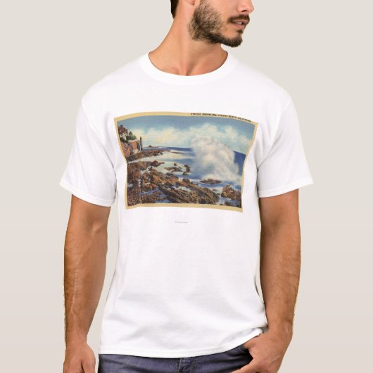 Uitzicht van een typische Shoreline T-shirt (Voorkant)