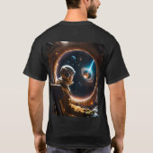 : Uitzicht van een uniek T-shirt ontwerp (Achterkant)