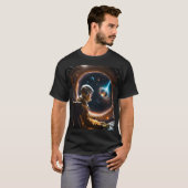 : Uitzicht van een uniek T-shirt ontwerp (Voorkant volledig)