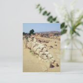 Uitzicht van een van de grote beelden van Telemon Briefkaart (Staand voorkant)