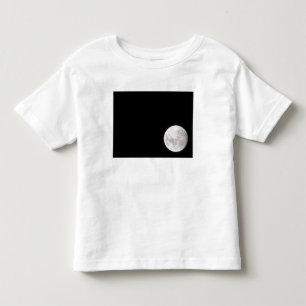 Uitzicht van een volle maan, ook shows Mars Kinder Shirts
