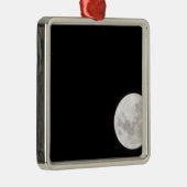 Uitzicht van een volle maan, ook shows Mars Metalen Ornament (Rechts)