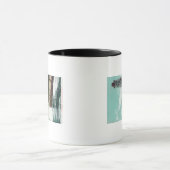 Uitzicht van een Wave MotorSanta Cruz, CA Mok (Midden)