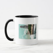 Uitzicht van een Wave MotorSanta Cruz, CA Mok (Links)