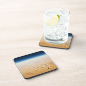 Uitzicht van een woestijn vanuit de lucht drankjes onderzetter (Rechterzijde)