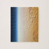 Uitzicht van een woestijn vanuit de lucht legpuzzel (Verticaal)