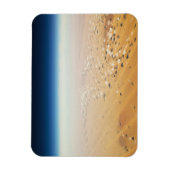 Uitzicht van een woestijn vanuit de lucht magneet (Verticaal)