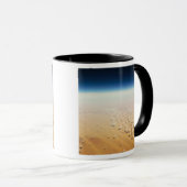 Uitzicht van een woestijn vanuit de lucht mok (Voorkant rechts)