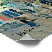 Uitzicht van een Zuid-Franse stad door Frederick H Poster (Hoek)