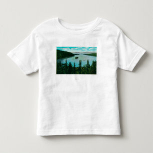 Uitzicht van Emerald Bay op Lake TahoeLake Tahoe, Kinder Shirts